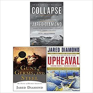 Jared Diamond 3 Books Collection Set by Jared Diamond, Jared Diamond, Jared Diamond, Jared Diamond