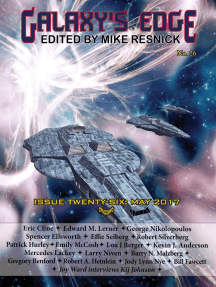 Galaxy's Edge Magazine Issue 26, May 2017 by Kij Johnson, Emily McCosh, Patrick Hurley, Lou J. Berger, Mercedes Lackey, Spencer Ellsworth, George Nikolopoulos, Effie Seiberg, Edward M. Lerner, Mike Resnick, Robert Silverberg, Robert A. Heinlein, Kevin J. Anderson, Larry Niven, Eric Cline