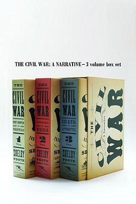 Civil War Volumes 1-3 Box Set by Shelby Foote