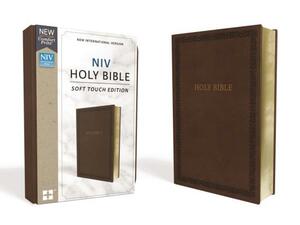 NIV, Holy Bible, Soft Touch Edition, Imitation Leather, Brown, Comfort Print by The Zondervan Corporation