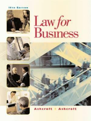 Law for Business by John D. Ashcroft