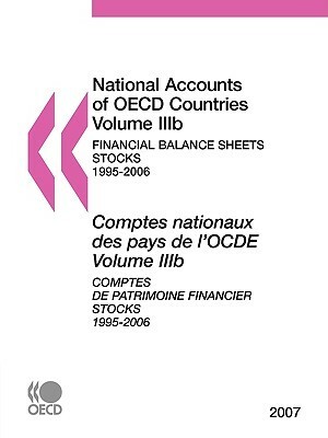 National Accounts of OECD Countries: Volume Iiib: Financial Balance Sheets - Stocks, 1995-2006, 2007 Edition by Publishing Oecd Publishing