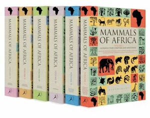 Mammals of Africa: Volumes I-VI by Jonathan Kingdon, David Happold, Thomas Butynski