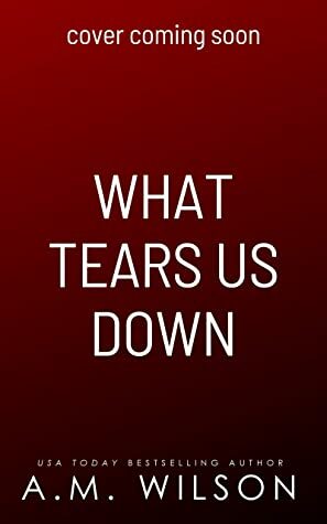 What Tears Us Down by A.M. Wilson