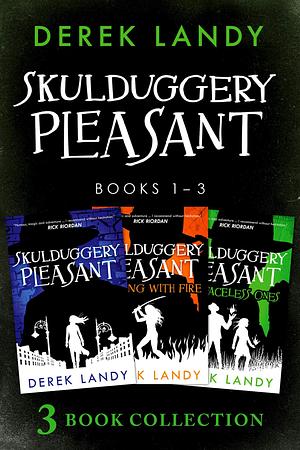 Skulduggery Pleasant – Skulduggery Pleasant: Books 1 – 3: The Faceless Ones Trilogy: Skulduggery Pleasant, Playing with Fire, The Faceless Ones by Derek Landy, Derek Landy