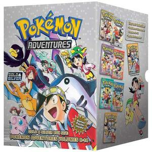 Pokémon Adventures Gold & Silver Box Set (Set Includes Vol. 8-14) by Hidenori Kusaka