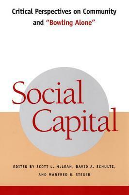 Social Capital: Critical Perspectives on Community and Bowling Alone by Scott L. McLean, Manfred B. Steger, David A. Schultz