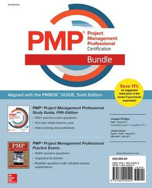 Pmp Project Management Professional Certification Bundle [With CD (Audio)] by James L. Haner, Joseph Phillips