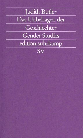 Das Unbehagen der Geschlechter by Judith Butler, Kathrina Menke