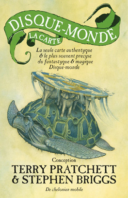 La Carte du Disque Monde by Patrick Couton, Stephen Briggs, Terry Pratchett