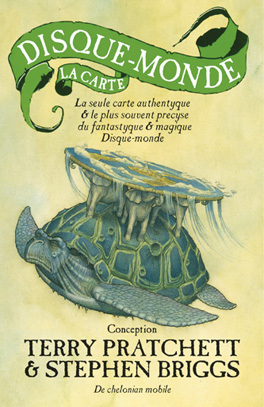 La Carte du Disque Monde by Terry Pratchett, Patrick Couton, Stephen Briggs