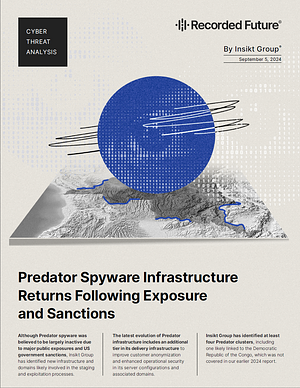 Predator Spyware Infrastructure Returns Following Exposure and Sanctions by Recorded Future