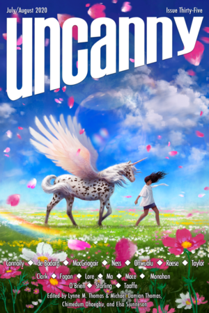 Uncanny Magazine Issue 35: July/August 2020 by Lynne M. Thomas, Chimedum Ohaegbu, Michael Damian Thomas, Elsa Sjunneson