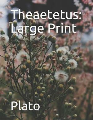 Theaetetus: Large Print by Plato