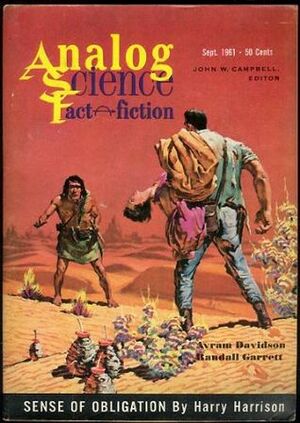 Analog Science Fiction and Fact, 1961 September by Harry Harrison, Randall Garrett, John Berryman, H.C. Dudley, Donald E. Westlake, John W. Campbell Jr., Avram Davidson