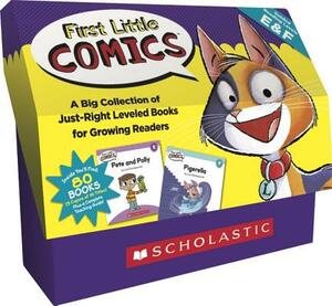 First Little Comics: Guided Reading Levels E & F (Classroom Set): 16 Funny Books That Are Just the Right Level for Growing Readers by Liza Charlesworth