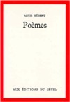 Poèmes by Anne Hébert