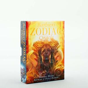 Barbieri Zodiac Oracle: 26 Full Colour Cards and Instruction Book by Barbara Moore