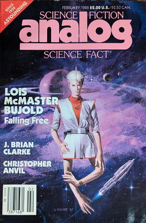 Analog Science Fiction and Fact, February 1988 by Stanley Schmidt