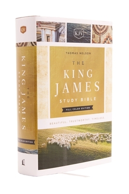 The King James Study Bible, Hardcover, Full-Color Edition by Thomas Nelson