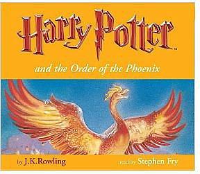 Harry Potter and the Order of the Phoenix read by Stephen Fry UK import, unabridged audiobook 24 CDs by J.K. Rowling, J.K. Rowling