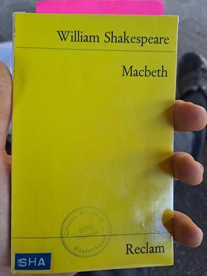 Macbeth by WilliamShakespeare