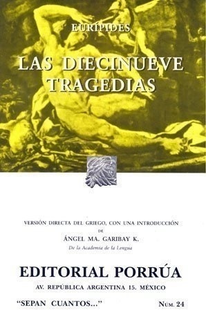 Las diecinueve tragedias by Euripides