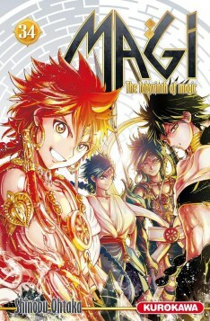 Magi: The Labyrinth of Magic, Vol. 34 by Shinobu Ohtaka