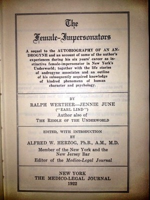 The Female Impersonators by Ralph Werther