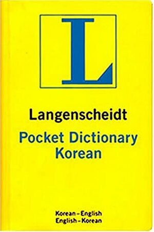 Langenscheidt's Pocket Dictionary Korean/English English/Korean by Langenscheidt