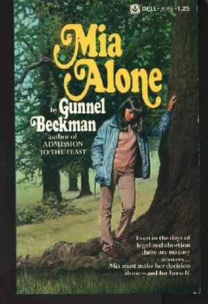 Mia Alone by Gunnel Beckman