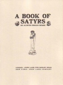 A Book Of Satyrs by Austin Osman Spare