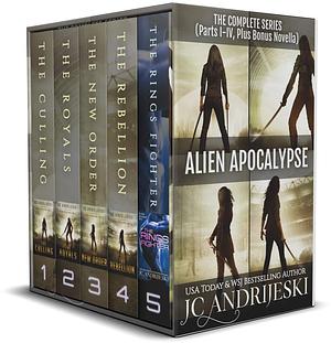 The Complete Alien Apocalypse Series (Parts I-IV Plus Bonus Novella): An Apocalyptic, Romantic, Science Fiction, Alien Invasion Adventure by JC Andrijeski