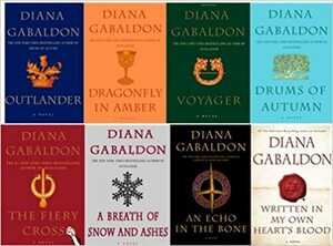Complete Diana Gabaldon Outlander Series Eight Book Hardcover Set Outlander, Voyager, Dragonfly in Amber, Drums of Autumn, Fiery Cross, A Breath of Snow and Ashes, An Echo in the Bone, Written in My Own Heart's Blood:Diana Gabaldon:OUTLANDER Series by Diana Gabaldon