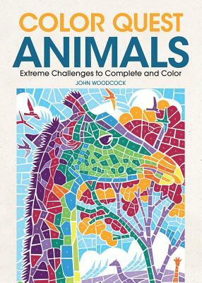 Color Quest Animals: Extreme Challenges to Complete and Color by 