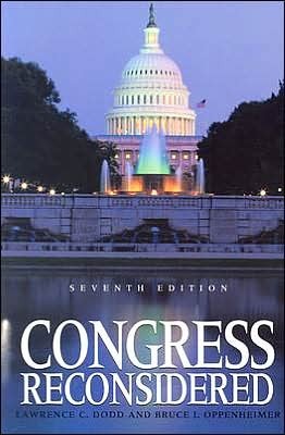 Congress Reconsidered by Lawrence C. Dodd, Bruce I. Oppenheimer