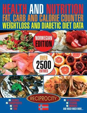 Health and Nutrition Fat, Carb and Calorie Counter Weightloss and Diabetic Diet Data: Norwegian government data on Calories, Carbohydrate, Sugar count by Sibel Osman, Marco Black, Susan Fotherington