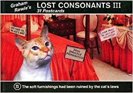 Lost Consonants: No.3 (Guardian Books) by Graham Rawle
