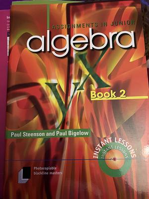 Assignments in Junior Algebra, Book 2 by Paul Robert Bigelow, Paul Steenson