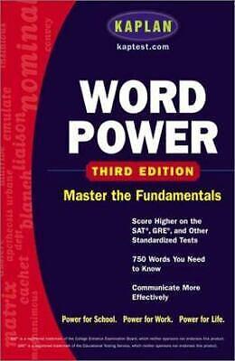 Word Power by Inc, Kaplan, Meg F. Schneider