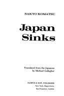 Japan Sinks by Sakyō Komatsu