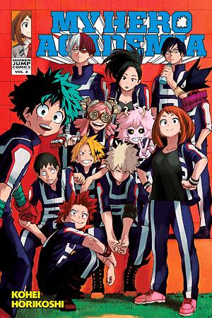 My Hero Academia, Vol. 4 by Kōhei Horikoshi