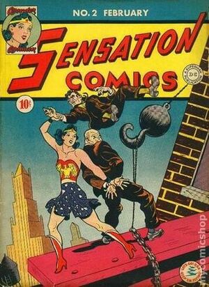 Sensation Comics #2 by William Moulton Marston