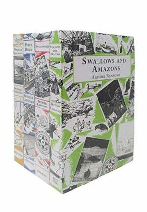 Swallows and Amazons Series Collection Series 4 Books (Winter Holiday, Peter Duck, Swallowdale, Swallows and Amazons) Book for Childrens by Arthur Ransome