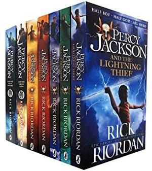 Percy Jackson Collection 7 Books Set By Rick Riordan by Rick Riordan