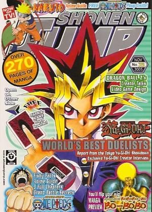 Shonen Jump, November 2005 Vol.3, Issue 11 by Eiichiro Oda, Yoshio Sawai, Masashi Kishimito, Kazuki Takahashi, Hiroyuki Takei, Yumi Hotta, Takeshi Obata, Yoshihiro Togashi