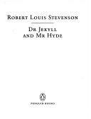 Dr Jekyll and Mr Hyde by Robert Louis Stevenson