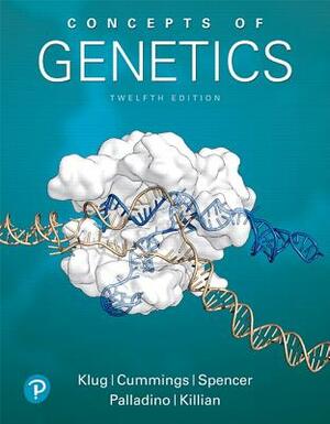 Concepts of Genetics Plus Mastering Genetics with Pearson Etext -- Access Card Package [With eBook] by Charlotte Spencer, Michael Cummings, William Klug