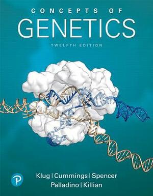 Concepts of Genetics Plus Mastering Genetics with Pearson Etext -- Access Card Package [With eBook] by William Klug, Charlotte Spencer, Michael Cummings