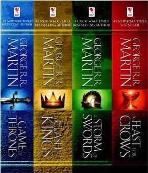 A Song of Ice and Fire 4-Book Bundle: A Game of Thrones, A Clash of Kings, A Storm of Swords, and A Feast for Crows by George R.R. Martin